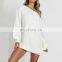 LAITE D2130 women casual dresses ladies bishop sleeve knitted dress sweater dresses women clothing