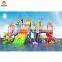 Wholesale kids water park playground equipment fiberglass slides for sale factory price