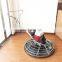 Red NM-P80  NM-P100 hand concrete power trowel for ground maintenance