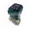 DC12V DC24V DN15 DN20 DN25 DN32 SS304 UPVC CTF-001 4-20ma electric water control  ball valves