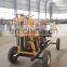 Portable water well drilling rig made in China / water well drilling equipment / mobile water well drilling rig