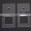 Customized elevator touch control push button panel glass