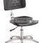 Functional  Aluminium Base School Computer Lab Furniture Adjustable Lab Chair