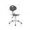 polyurethane office chair black adjustable height counter stool bar outdoor