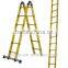 Fiber glass FRP Electric Cable Extension Telescopic Ladder