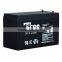 free maintence 12v 7Ah for emergency light 12v 7ah solar battery 7ah agm battries