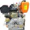 high quality single cylinder Chinese brand 10.3kw 192FE air cooled  diesel engine