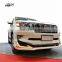 Beautiful and hight quality CQCV style body kit for 2018 Toyota Prad&o front bumper rear bumper with assembly accessories