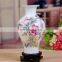 hot instant pink color ceramic vase for arrangement flowers