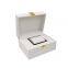Spot high-grade Pu watch box single watch gift packaging box white large Watch Pillow Collection storage box With metal lock