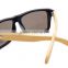 men tetro style comfortable natural wood arms sunglasses