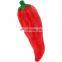 Popular anti stress chili pepper shaped PU foam squeeze ball