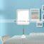 2021 high quality home bedroom  beauty table led touch makeup mirror hollywood style makeup mirror with led light