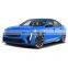 For Cadillac 2019+ CT5 ABS Material Replacement Type Gloss Black Rear Diffuser With Exhaust Tips