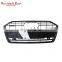NER style front grille for Audi A6 A6L ABS material center front bumper grills for Audi S6 facelift 2019