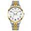LONGBO 80499 Men Women Lovers Simple Thin Dial Casual Watches Quartz Stainless Steel Business Wristwatch