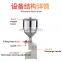China supplier small business semi-automatic manual liquid filling machine