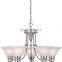 European style glass lamp shades indoor chandeliers lightings