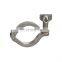 SS304 Stainless Steel Pipe Fitting Union Nipple Adaptor Double Pin Clamp 13MHHM