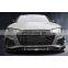 High quality the latest bodykit body kit the front bumper sets facelift to RS4 style for Audi A4 B10 car parts 2020-2021