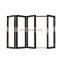 Standard soundproof aluminum frame profile commercial accordion folding french doors price