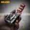Factory direct multifunctional combination tools outdoor cycling maintenance tools with LED flashlight