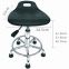 Portable Gaslift Lab Stool Swivel ESD Chair for Laboratory Office Institute Public Use