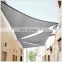 HDPE shade sail awning canopy backyard beach patio sun shade sails sunshade net