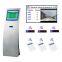 Table ticket dispenser system kiosk with ticket printer wireless queue paging system