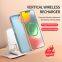 5W-15W wireless charger stand Quick Charge ABS PC Smart phone Charge Dock Station wth phone holder