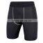 (OEM ODM FACTORY)Nylon/Lycra Men's blank Exercise Compression Workout Shorts/wholesale compression shorts /mens sports shorts