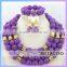 Mitaloo MT0001 Wholesale Fashionable Best Design Leaf Green African Jewelry Set
