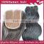 China Factory 7A Unprocessed Wholesaler Double Weft Brazilian Virgin Hair Full Cuticle Lace Closure