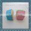 Beautiful Polka Dot square shape paper cake cup,muffin cup