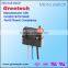 Waterproof micro switch limit switch with lever and right side balck grey wire leads microswitch