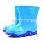 In cylinder boots children's lovely candy colored non slip waterproof boots