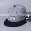 Striped Pattern Applique Beard Embroidery Male Female Custom Snapback Hats Wholesale