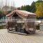Simple Modern Sun Room Four-Bit Garden Wrought Iron Gazebo Dynamic Outdoor Gazebo Swing                        
                                                Quality Choice