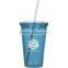 Plastic Double wall cup - 22OZ double wall tumbler 16oz