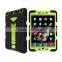 Dragonfly Design Heavy Duty TPU PC Armor Shockproof Protective Back Cover With Stand Holder Case For iPad Mini 1/2/3 TB-0268