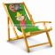 foldable wooden deck chair