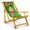 foldable wooden deck chair