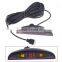 Car LED Parking Sensor With 4 Sensors DE Estacionamento Assist Reverse Backup Radar Monitor
