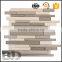 China zero water absorption glass material easy-clean mosaic glass tile