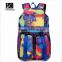 Star graffiti Oxford waterproof backpack fashion school backpack 2015