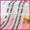 wholesale special fashion white pearl beaded lace trim WTP-1344