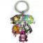 China supplier custom keychain maker with keyring
