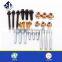 hardware supplier carbon steel zinc plated bolt and nut