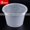 Wholesale disposable microwavable plastic container with lid