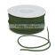 Braided nylon twine , olive green nylon cord , 8 strand braided twine